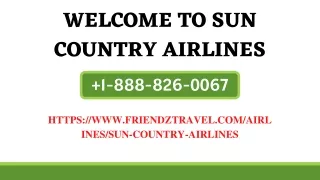 Sun Country Last Minute Deals  1(888)826-0067