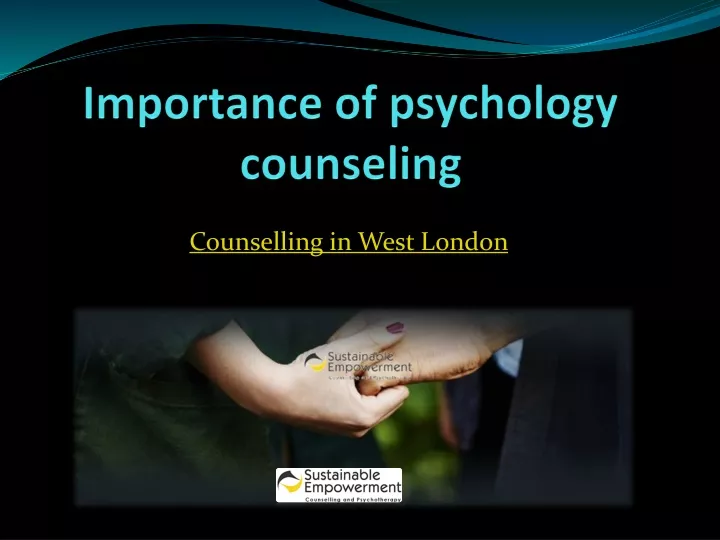 importance of psychology counseling