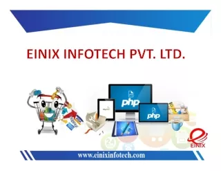 einix infotech portfoilio
