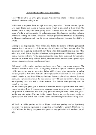 How 144Hz monitors make a difference.docx