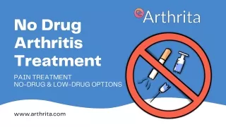 No Drug Arthritis | Arthrita