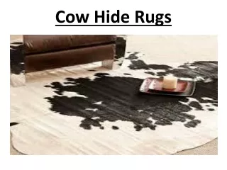 Cow Hide Rugs Dubai