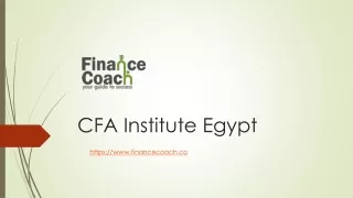 CFA Institute Egypt