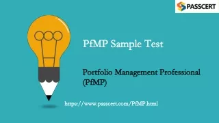 pfmp sample test pfmp sample test