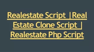 realest a te script real