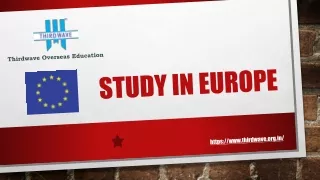 study in europe
