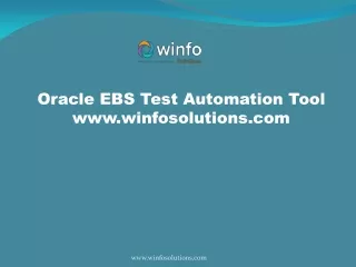 oracle ebs test automation tool