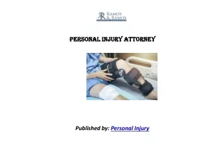 Personal injury Attorney