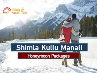 shimla kullu manali