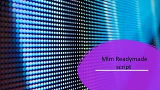 MLM readymade script