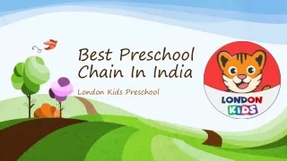 Best Preschool Chain In India_