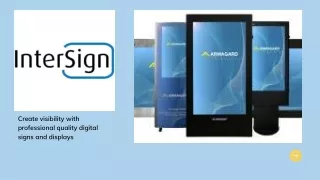 Get Best Digital Totem Displays- InterSign ApS
