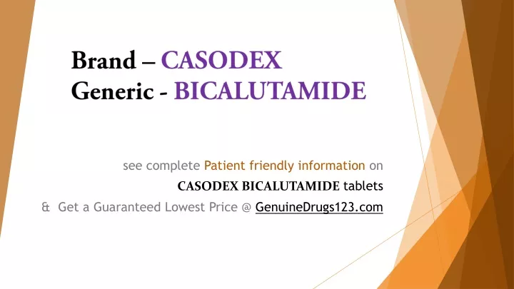 brand casodex generic bicalutamide