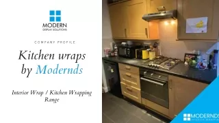 Kitchen Wrapping Glasgow