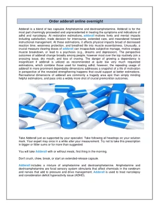 order adderall online overnight