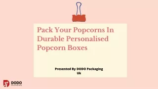 pack your popcorns in durable personalised
