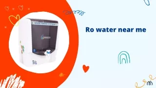 Ro and uv water purifier