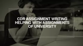 cdr assignment writing helping with assignments of university