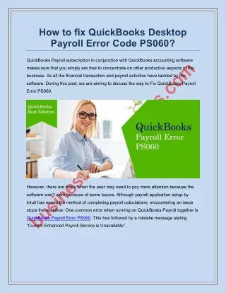 how to fix quickbooks desktop payroll error code