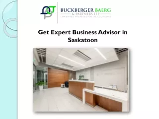 Get Expert Business Advisor in Saskatoon