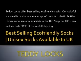 Best Selling Ecofriendly Socks | Unisex Socks Available In UK