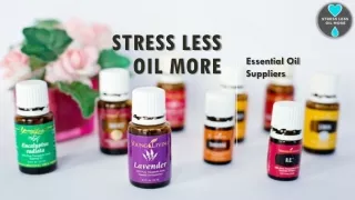 Contact Stress Less Oil More for Stress Relief & Energy Boosters