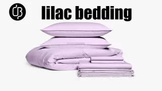 Lilac bedding