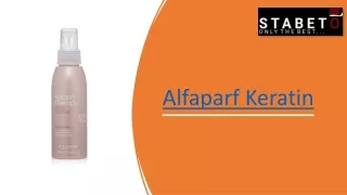 alfaparf keratin