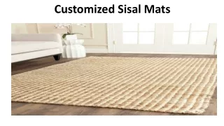 Sisal Mats Abu Dhabi