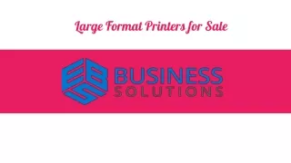 large format printers for sale