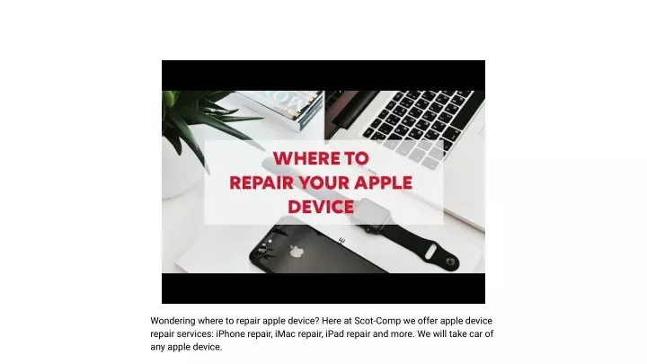 wondering where to repair apple device here