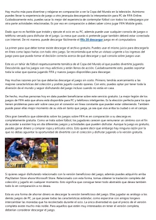 Where to Find Guest Blogging Opportunities on fifa 20 descargar