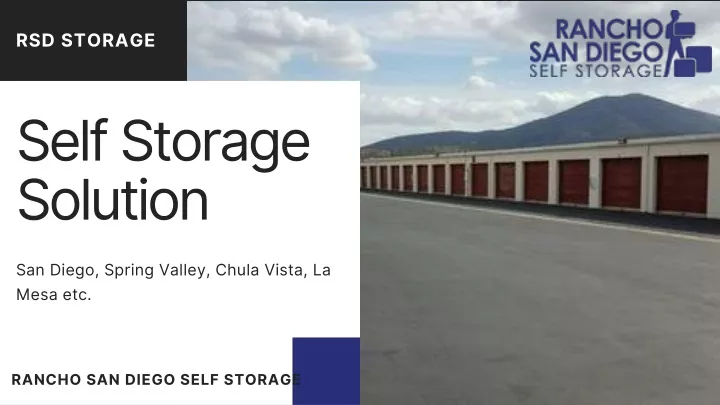self storage solution