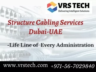 structure cabling services dubai uae