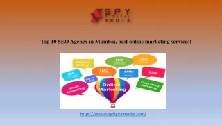 Top 10 SEO Agency in Mumbai, Best Online Marketing Services!