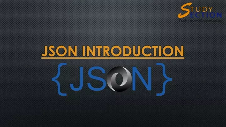 json introduction