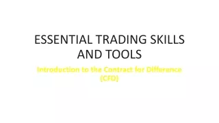 ESSENTIAL TRADING SKILLS AND TOOLS pdf