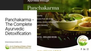 Panchakarma - The Complete Ayurvedic Detoxification