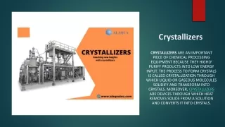 crystallizers