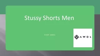 Stussy shorts mens