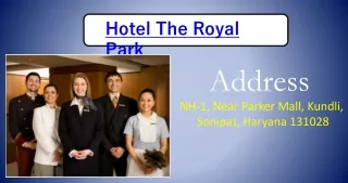 Best Hotel in Kundli, Sonipat | Hotel The Royal Park