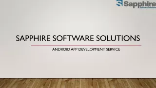 sapphire software solutions
