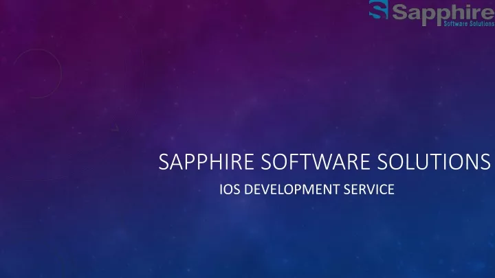 sapphire software solutions