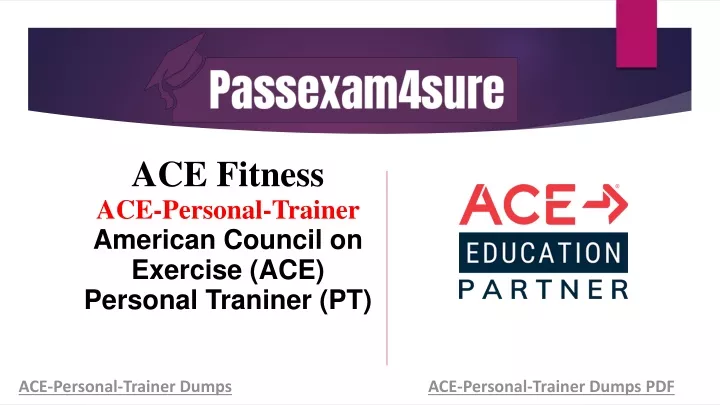 ace fitness ace personal trainer american council