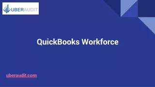 QuickBooks Workforce PPT