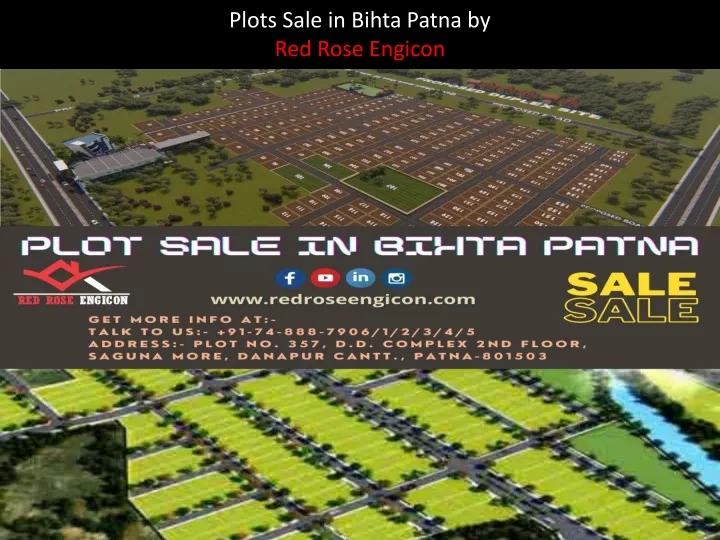 plots sale in bihta patna by red rose engicon