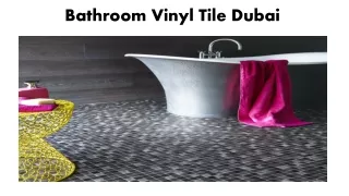 Vinyl Wooden Flooring in Dubai