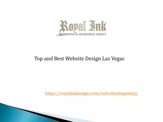 top and best website design las vegas