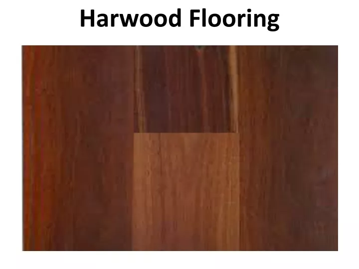 harwood flooring