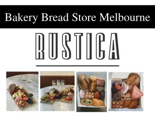 Bakery Bread Store Melbourne